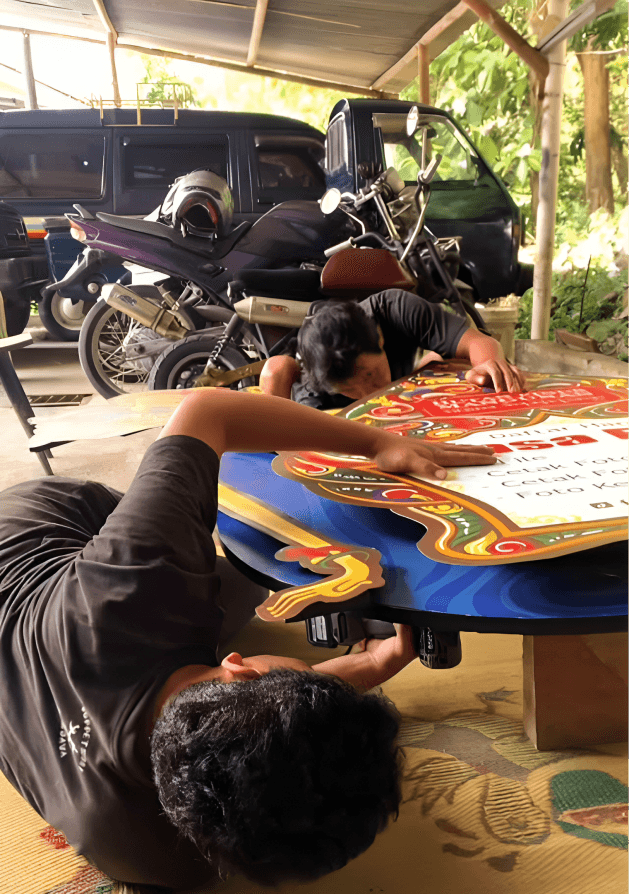 Papan Iklan - Bengkel Perupan