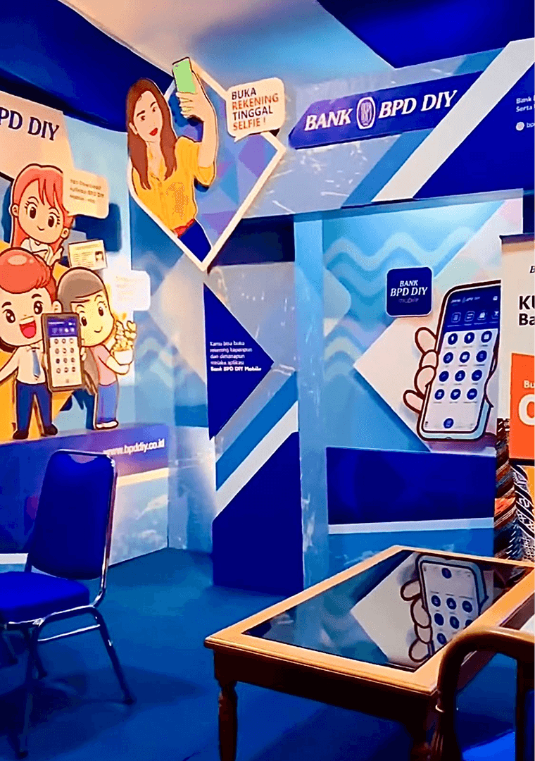 Booth - Bengkel Perupan